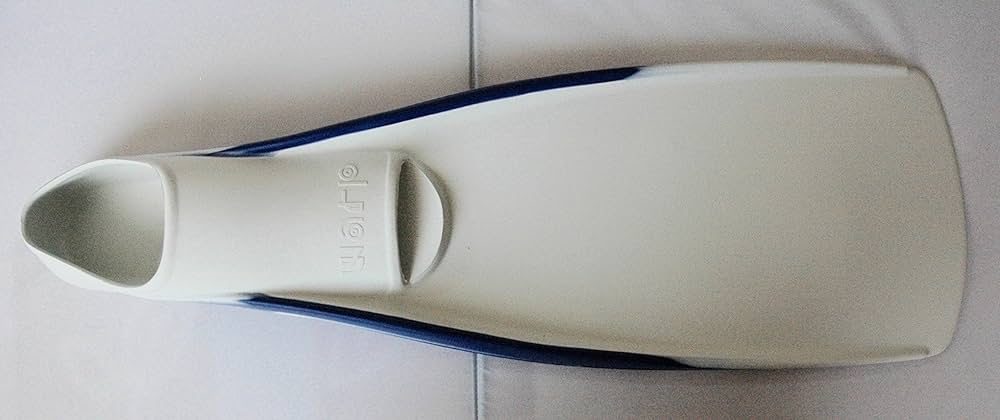 Amazon | オリジナルワープフィン ホワイトXネイビー (M) | GULL